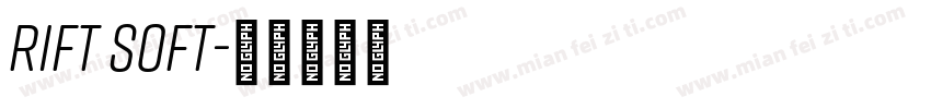 Rift Soft字体转换